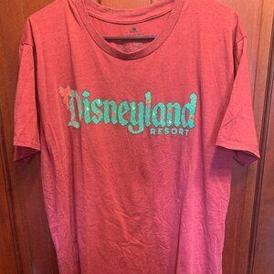 Disneyland Resort Christmas Holiday Logo T Shirt ADULT UNISEX SIZE XXL